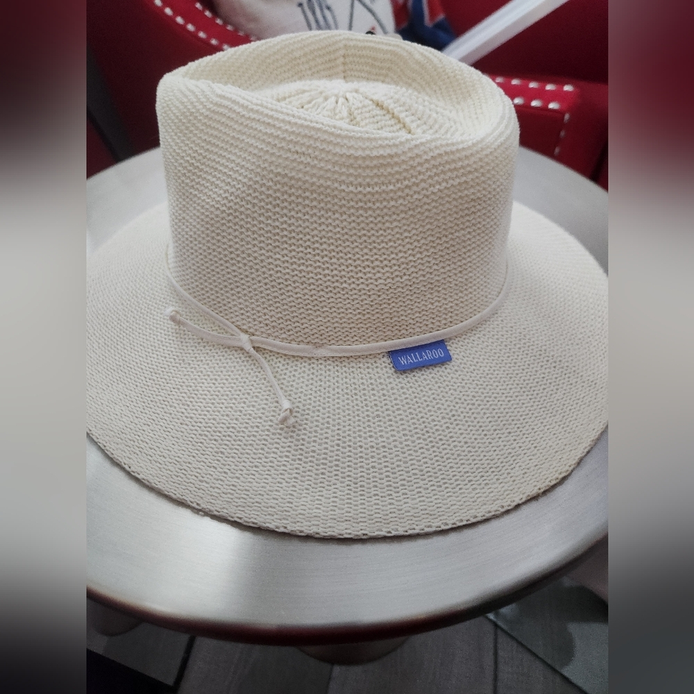 nwt Wallaroo Victoria Fedora Hat In Ivory (New With Tags) - Picture 5 of 8